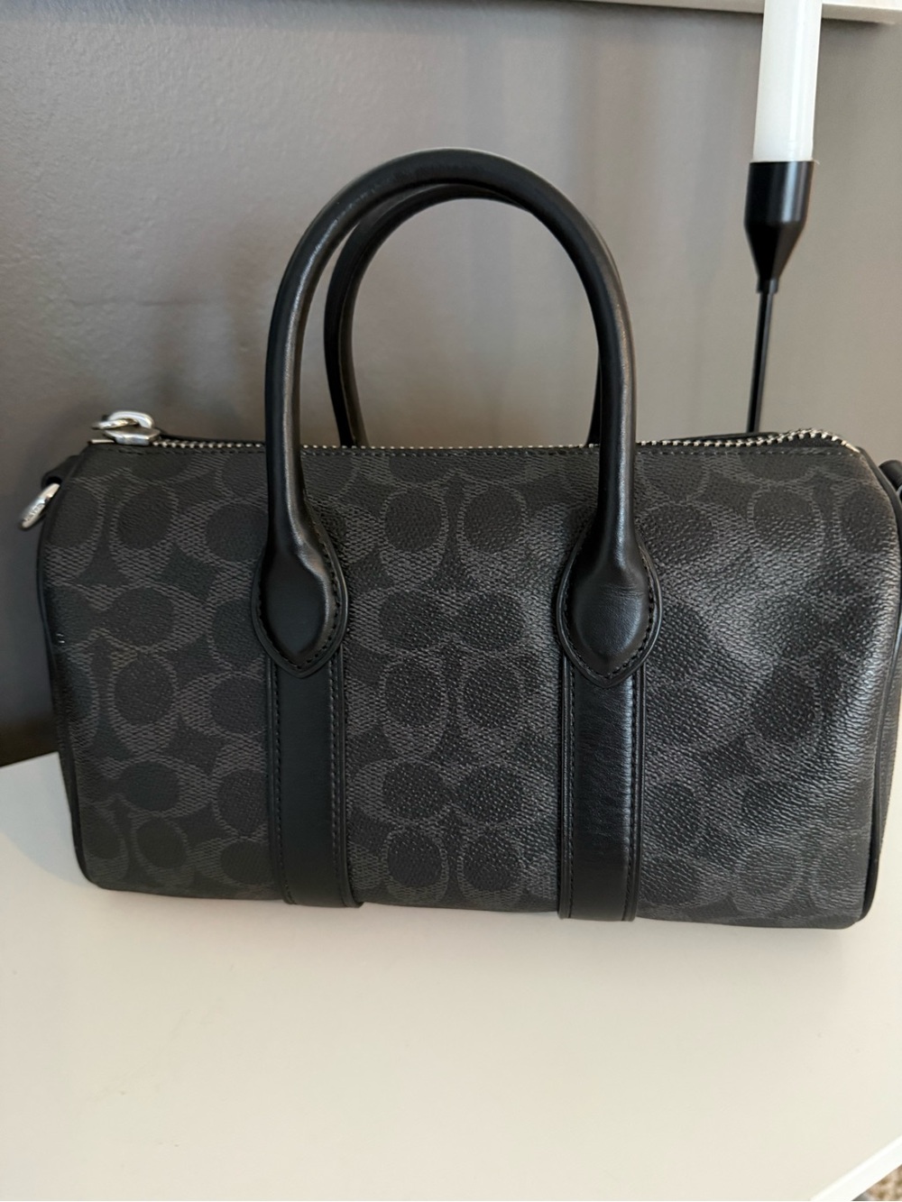 Coach Compass Bag 25-Signature Canvas - Picture 3 of 7
